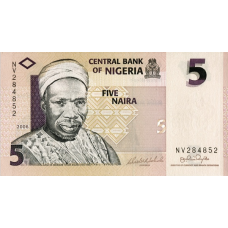 P32a Nigeria - 5 Naira Year 2006
